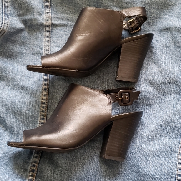 Franco Sarto slingback open toe heels - Picture 3 of 7